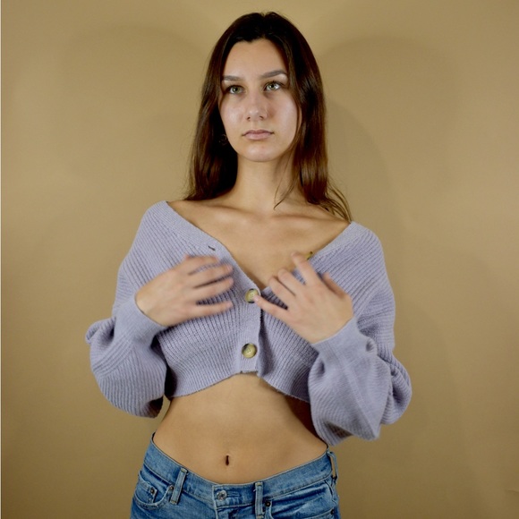 Crop cardigan - Picture 3 of 8